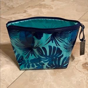 NWT ULTA Palm Leaf Print Makeup Bag